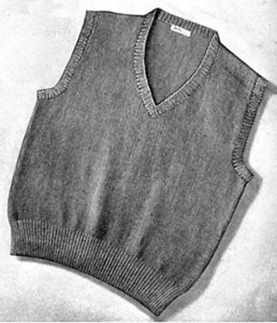 Men's Sleeveless Sweater #201