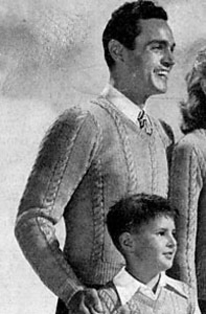 Man's Slip-On Sweater #207