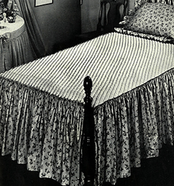 Love in a Cottage Bedspread #6034