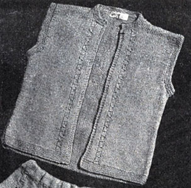 Bolero with Drawn Cables #164