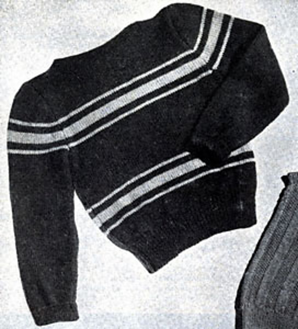 Boy's Shaker Sweater #165