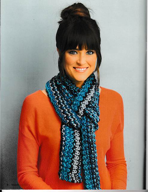 Ribbed Scarf