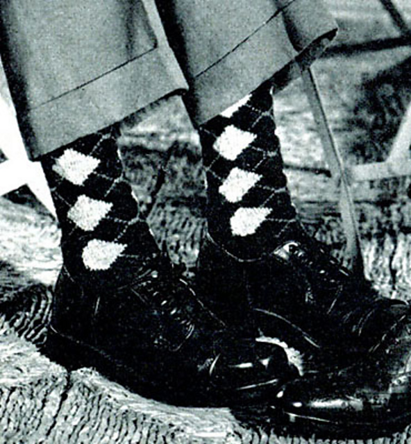 Variation Argyle Socks #312