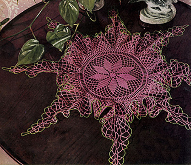 Coral Reef Doily #FD-450
