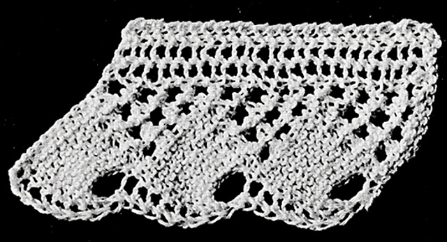 Knitted Edging #730