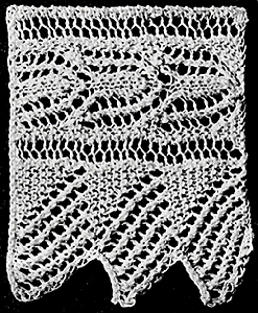 Knitted Edging #731