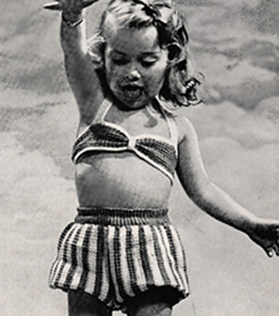 Crocheted Sun Suit #5312