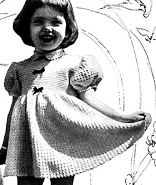 Crocheted Dress #5305