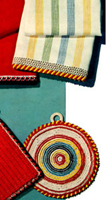 Towel Edging & Pot Holder #S-492