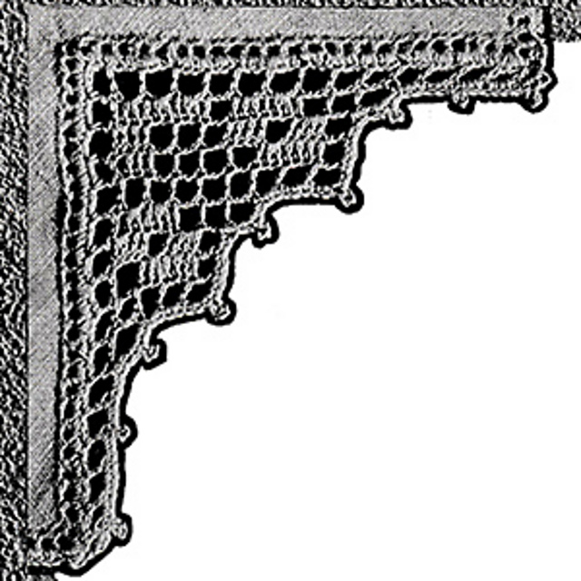 Pillow Case Edging #733
