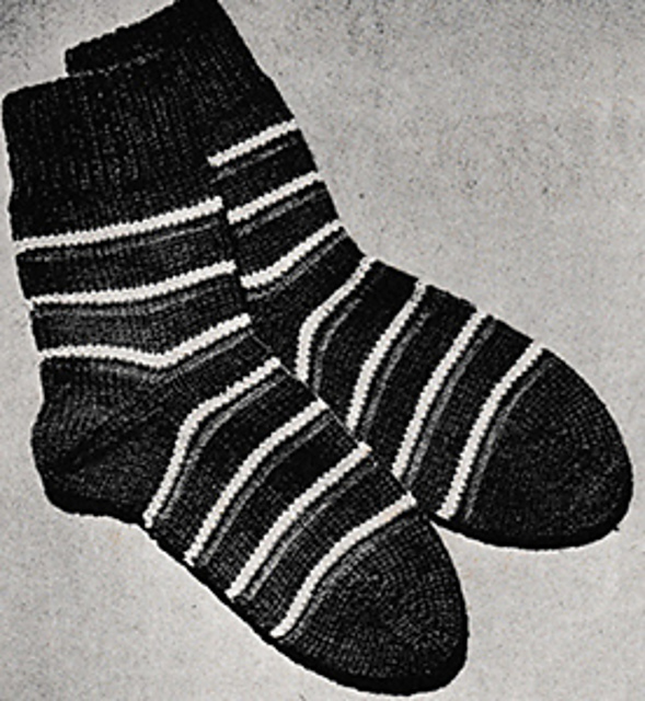 Children's Striped Anklets #116