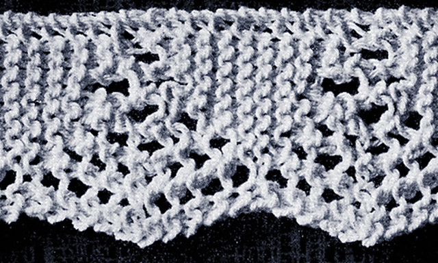 Knitted Edging #1867