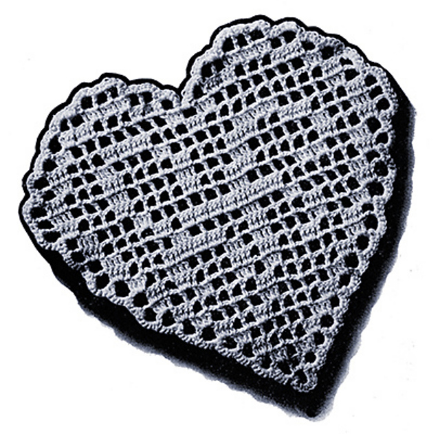 Filet Crochet Medallion #1857