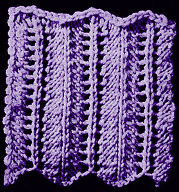 Lace Stitch Square #5