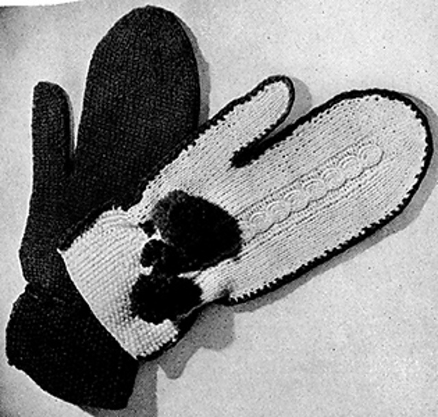Cable Stitch Mittens