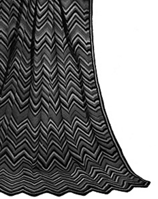 Rickrack Afghan #6606