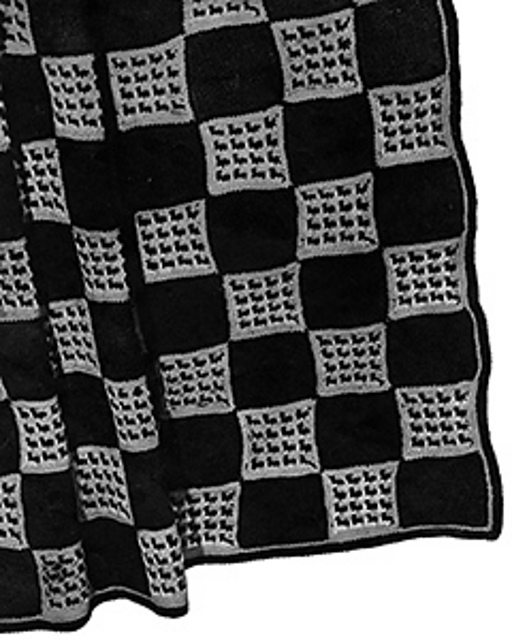 Monticello Afghan #6609