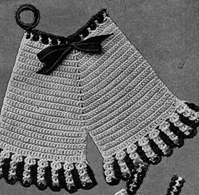 Panties Potholder #5511