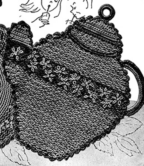 Teapot Potholder #5518