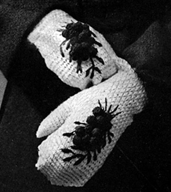 Cherry Mittens #PC-1346