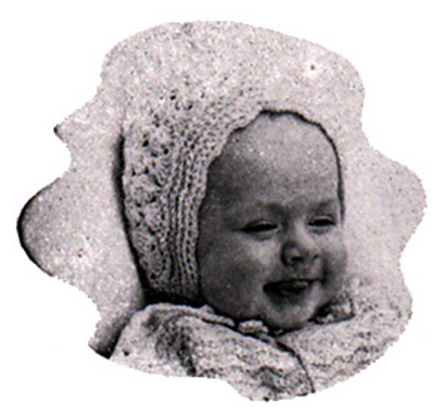 Baby's Three Piece Crocheted Set #802