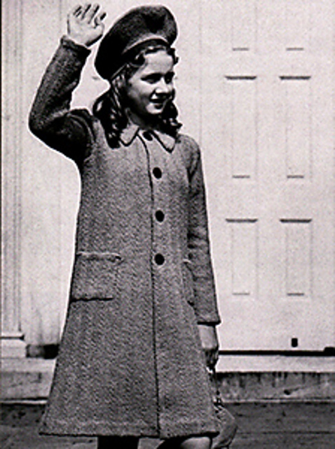 Aloha Herringbone Coat and Hat #817