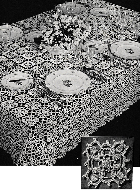 True Love Tablecloth #7415