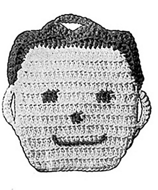 Funny Faces Pot Holder