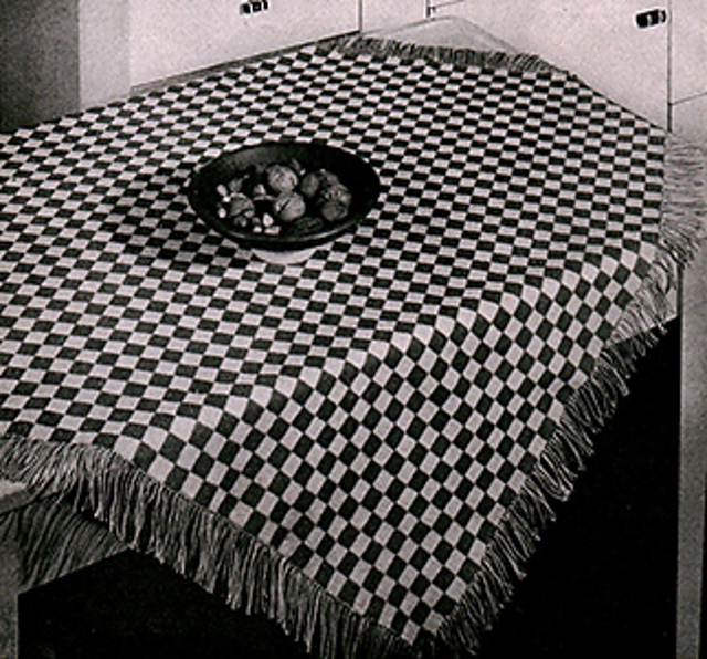 Kitchen Checks Tablecloth #7618