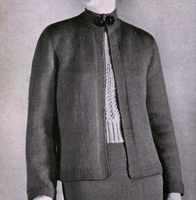 Knitted Suit Jacket #324