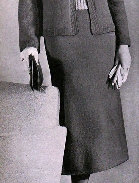 Knitted Suit Skirt #324
