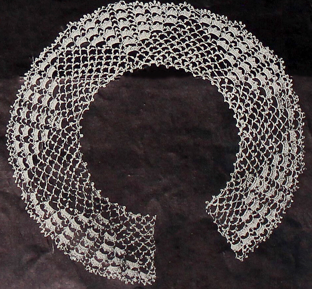Irish Crochet Collar