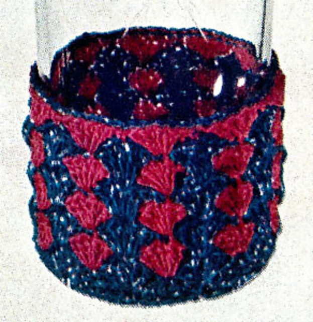 Watermelon and Blue Glass Jacket #S-611