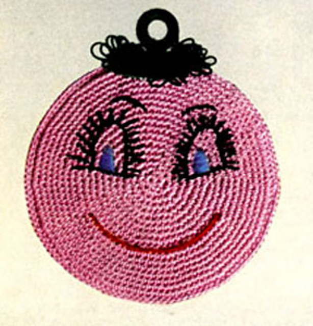 Happy Chappie Pot Holder #S-614