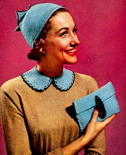 Hat, Bag & Collar Set #S-449