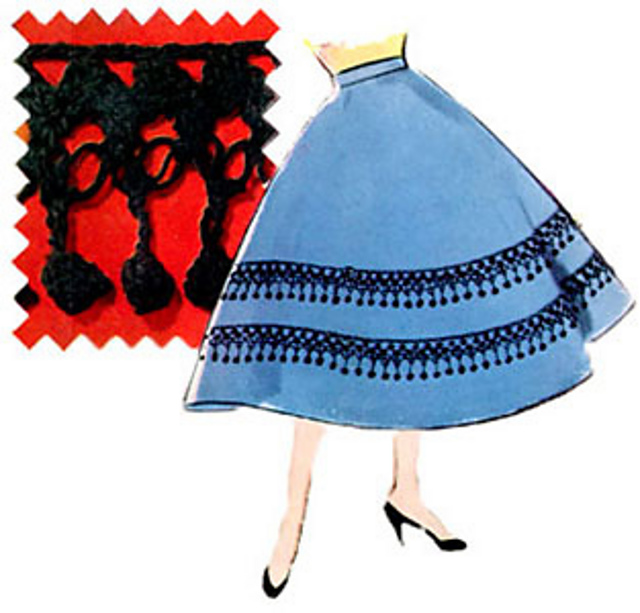 Ball Fringe Trim #S-457