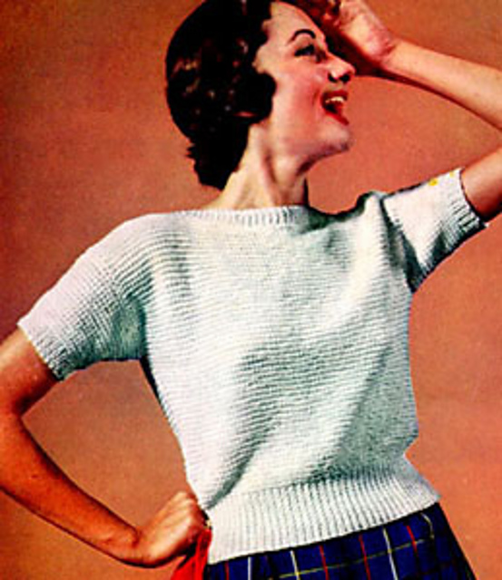 Knitted Blouse #S-461