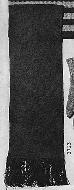 Knitted Scarf #3723