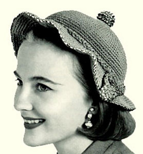 Ripple Brim Hat #S-645