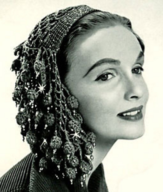 Sparkling Fishnet Hat #S-650
