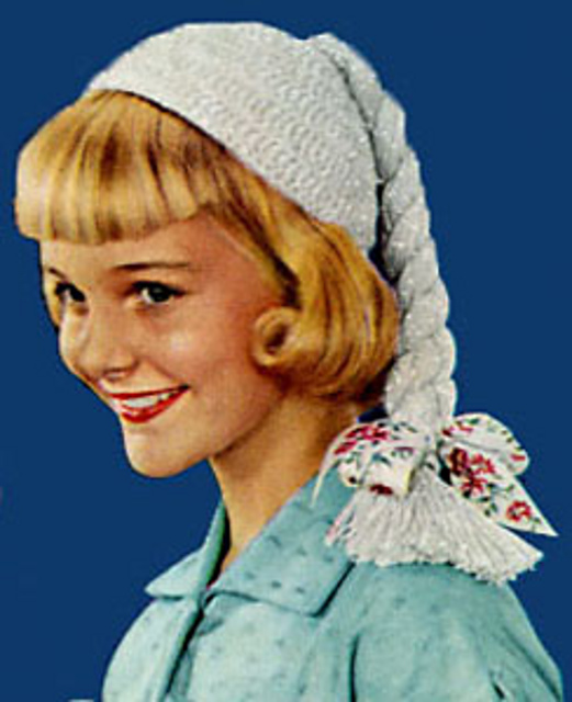 Pigtail Beanie #S-653