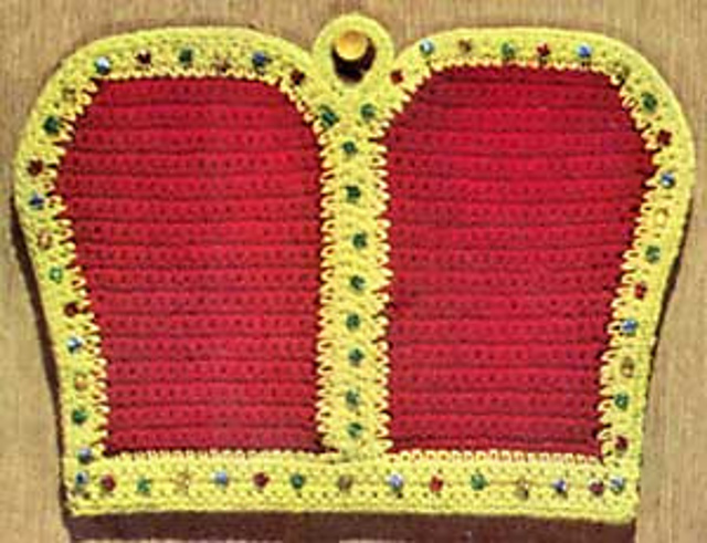 Royal Crown Pot Holder #S-713