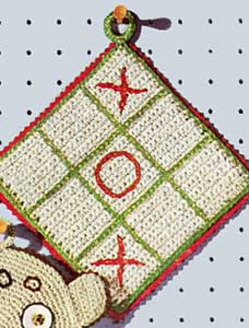 Tick Tack Toe Pot Holder #S-719