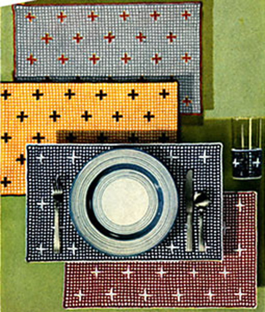 Clematis Luncheon Set #S-405