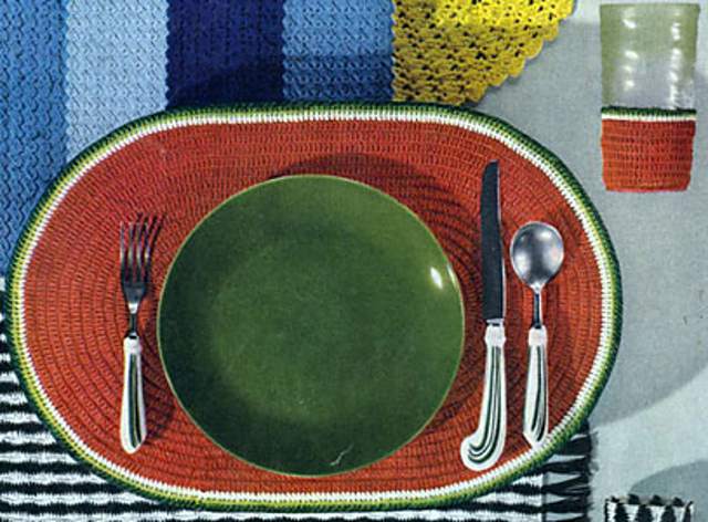 Watermelon Luncheon Set #S-412