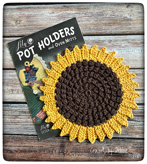 Sun Flower Potholder #4