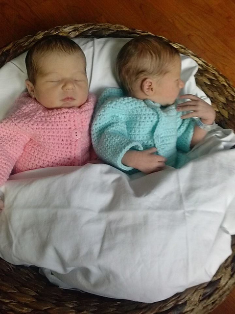 Twice as Nice Baby Sweater