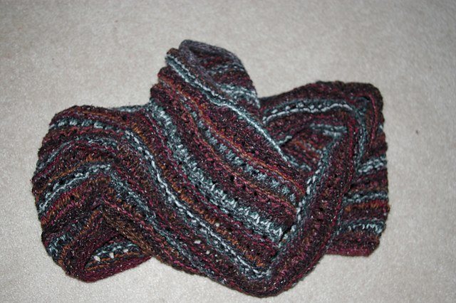 Ribbed Moebius Cowl