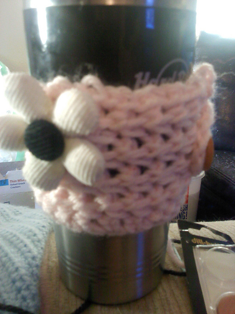 Lacy Rib Coffee Sleeve