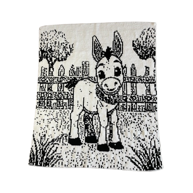 Little Donkey Dreams Blanket